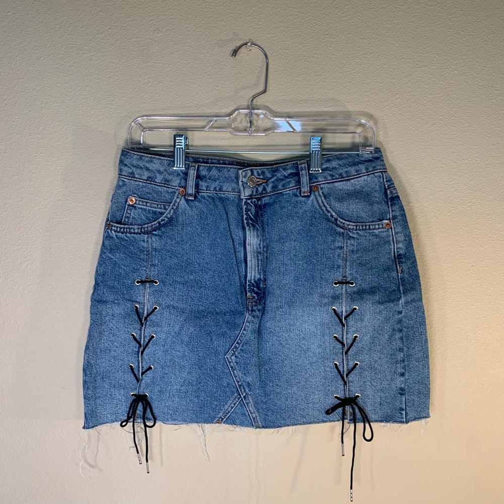 Denim skirt